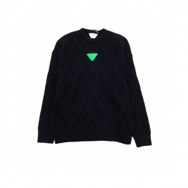 Bottega Veneta  Mens Business Crew-neck Sweaters Black 