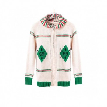 Gucci  Mm/Wm Logo Zip-up Sweaters 
