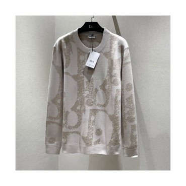 Dior  Mens Retro Logo Sweaters Beige - 디올 2021 남성 레트로 로고 터틀넥 스웨터 Dio01545x Size(s 