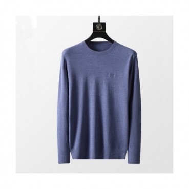 Tom Ford Mens Sweater Blue - 톰포드 2021 남성 로고 스웨터 Tomf0035x Size(m 
