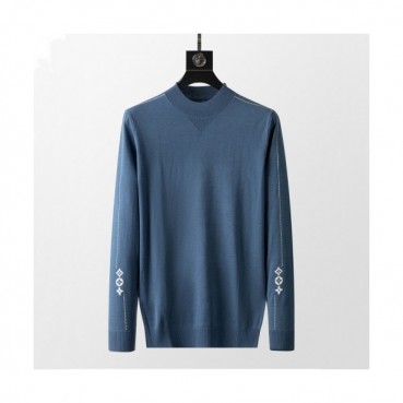 Louis vuitton  Mens Casual Wool Sweaters Blue - 루이비통 2021 남성 캐쥬얼 울 스웨터 Lou03749x Size(m 