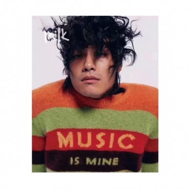Gucci  Mm/Wm Logo Crew-neck Sweaters Green 