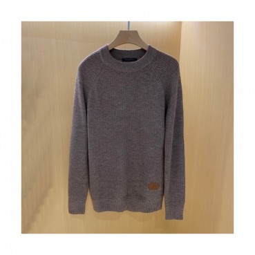 Louis vuitton  Mens Casual Wool Sweaters Burgundy - 루이비통 2021 남성 캐쥬얼 울 스웨터 Lou03695x Size(m 