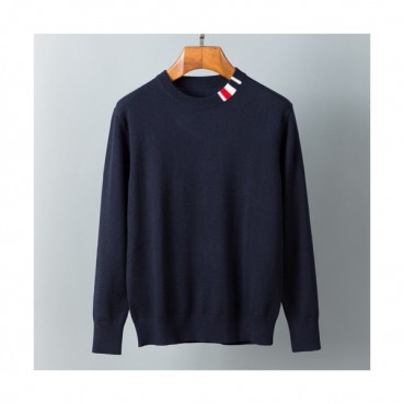 Thom Browne  Mens Strap Sweaters Navy - 톰브라운 2021 남성 스트랩 스웨터 Thom01433x Size(m 