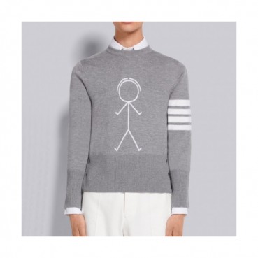 Thom Browne  Mens Strap Sweaters Gray - 톰브라운 2021 남성 스트랩 스웨터 Thom01429x Size(0 