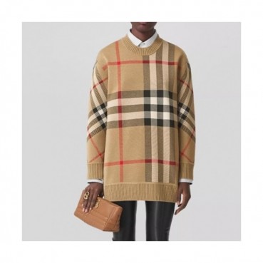 Burberry  Mm/Wm Vintage Polo Wool Sweaters Camel - 버버리 2021 남자 빈티지 폴로 울 스웨터 Bur04086x Size(xs 
