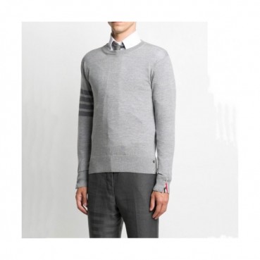 Thom Browne  Mens Strap Sweaters Gray - 톰브라운 2021 남성 스트랩 스웨터 Thom01413x Size(1 