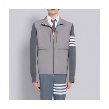 Thom Browne  Mens Strap Sweaters Gray - 톰브라운 2021 남성 스트랩 스웨터 Thom01374x Size(1 
