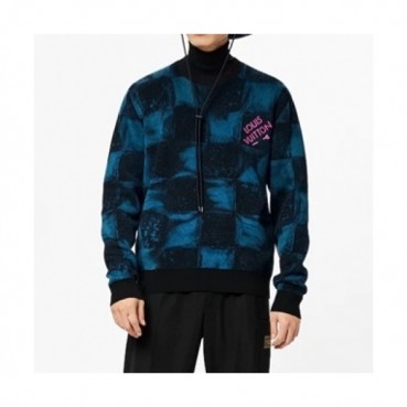 Louis vuitton  Mens Casual Wool Sweaters Blue - 루이비통 2021 남성 캐쥬얼 울 스웨터 Lou03453x Size(xs 