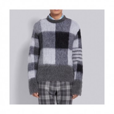 Thom Browne  Mm/Wm Classic Sweaters Gray - 톰브라운 2021 남/녀 클래식 스웨터 Thom01369x Size(1 