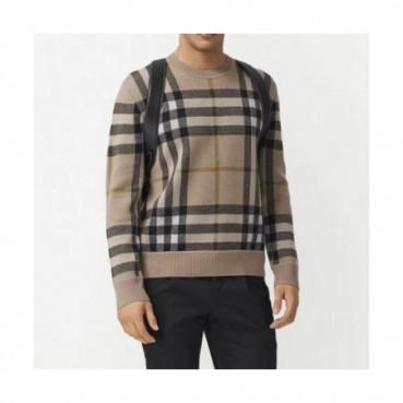Burberry  Mm/Wm Vintage Polo Wool Sweaters Beige - 버버리 2021 남자 빈티지 폴로 울 스웨터 Bur04031x Size(s 