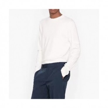 Dior  Mm/WmRetro Logo Crew-neck Sweaters Ivory 