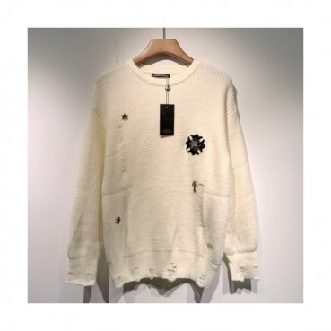 [크롬하츠]Chrome Hearts 2021 Mens Crew-neck Wool Sweaters 