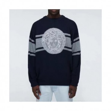 [베르사체]Versace 2020 Mens Medusa Logo Crew-neck Sweaters 