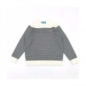 Gucci 2020 Womens Logo Crew-neck Sweaters 