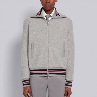 Thom Browne Mens Zip-up Sweaters 