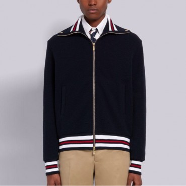 Thom Browne Mens Zip-up Sweaters 