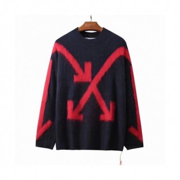 [오프화이트]Off-white 2020 Mm/Wm Brush Mohair Knit Sweater 