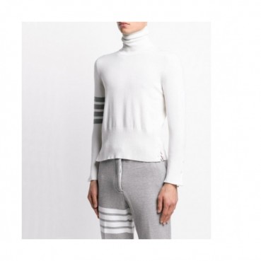 [톰브라운]Thom Browne 2020 Mm/Wm Strap Crew-neck Wool Sweaters 