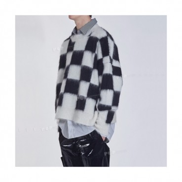 [팜 엔젤스]Palm Angels 2020 Mens Logo Crew-neck Sweaters 