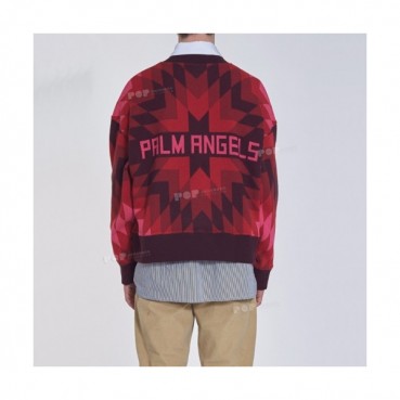 [팜 엔젤스]Palm Angels 2020 Mens Logo Crew-neck Sweaters 