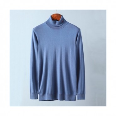 [톰브라운]Thom Browne 2020 Mens Strap Turtle-neck Wool Sweaters 