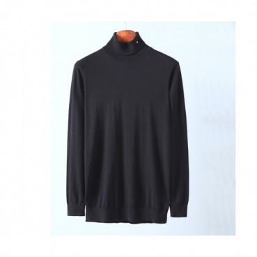 [톰브라운]Thom Browne 2020 Mens Strap Turtle-neck Wool Sweaters 