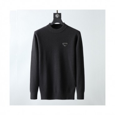 [프라다]Prada 2020 Mens Crew-neck Sweaters 