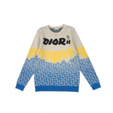 [디올]Dior 2020 Mm/Wm Retro Logo Crew-neck Sweaters 