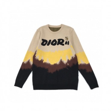 [디올]Dior 2020 Mm/Wm Retro Logo Crew-neck Sweaters 