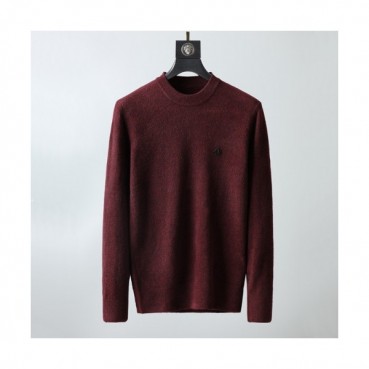Zegna 2019 Mens Basic Crew-neck Wool Sweaters 