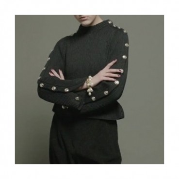 [샤넬]Chanel 2020 Womens Crew-neck Logo Sweater 