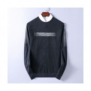 [알마니]Armani 2020 Mens Crew-neck Wool Sweaters 