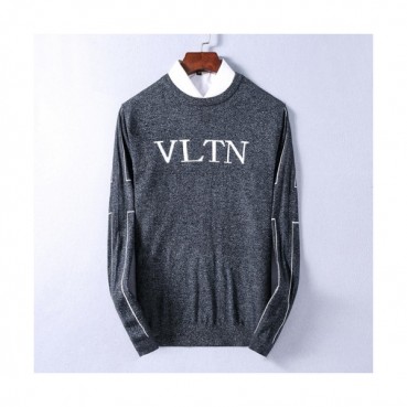 [발렌티노]Valentino 2020 Mens Big Logo Crew-neck Wool Sweaters 