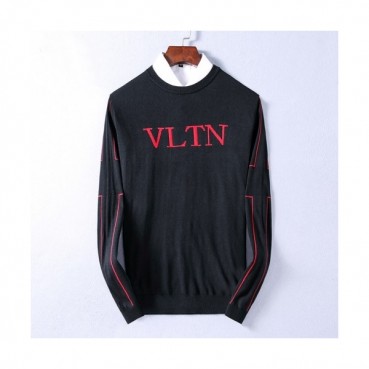 [발렌티노]Valentino 2020 Mens Big Logo Crew-neck Wool Sweaters 