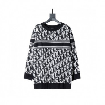 Dior 2020 Mens Retro Logo Crew-neck Sweaters 
