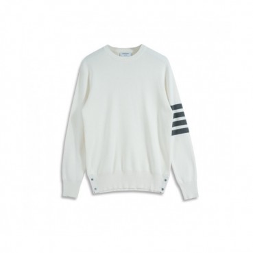 [톰브라운]Thom Browne 2020 Mm/Wm Strap Crew-neck Wool Sweaters 