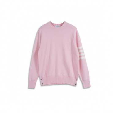 [톰브라운]Thom Browne 2020 Mm/Wm Strap Crew-neck Wool Sweaters 