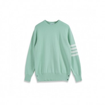 [톰브라운]Thom Browne 2020 Mm/Wm Strap Crew-neck Wool Sweaters 