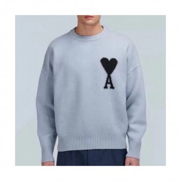 [아미]Ami 2020 Mens Logo Casual Sweaters - 아미 2020 남성 로고 캐쥬얼 스웨터 Ami0062x.Size(m 