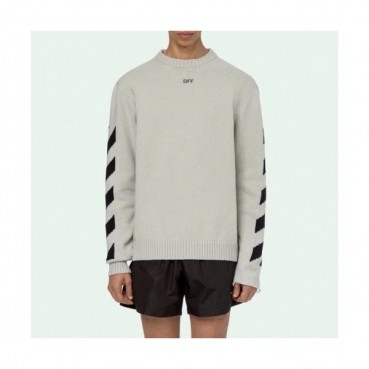 [오프화이트]Off-white 2020 Mm/Wm Brush Mohair Knit Sweater 
