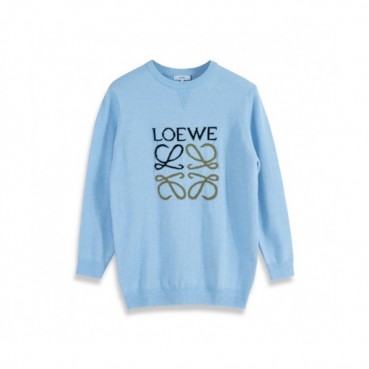[로에베]Loewe 2020 Womens  Logo Crew-neck Wool Sweaters 
