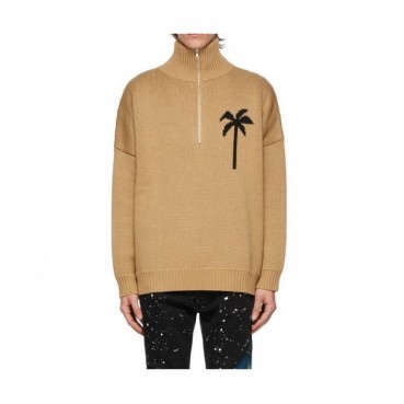 [팜 엔젤스]Palm Angels 2020 Mens Logo Turtle-neck Sweaters 