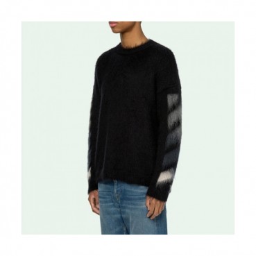 [오프화이트]Off-white 2020 Mm/Wm Brush Mohair Knit Sweater 