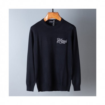 [펜디]Fendi 2020 Mens Logo Crew-neck Wool Sweaters 