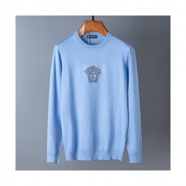 [베르사체]Versace 2020 Mens Medusa Logo Crew-neck Wool Sweater 