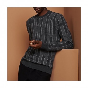 [에르메스]Hermes 2020 Mens Crew-neck Wool Sweater 