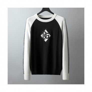 [돌체앤가바나]Dolce&Gabbana 2020 Mens Intarsia Sweaters - 돌체앤가바나 2020 남성 인타시어 크루넥 울 스웨터 Dol0274x.Size(m 