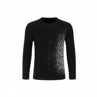 [펜디]Fendi 2020 Mens Logo Crew-neck Wool Sweaters 