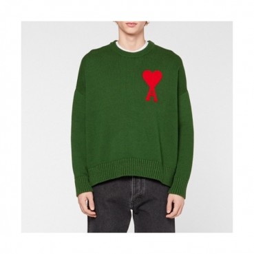 [아미]Ami 2020 Mens Logo Casual Sweaters - 아미 2020 남성 로고 캐쥬얼 스웨터 Ami0048x.Size(s 